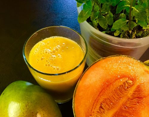 smoothie melon fruit