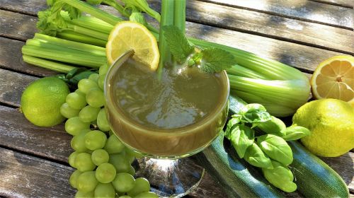 smoothie green grapes