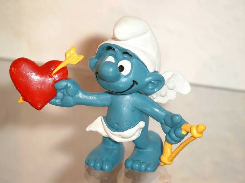 smurf smurfs blue