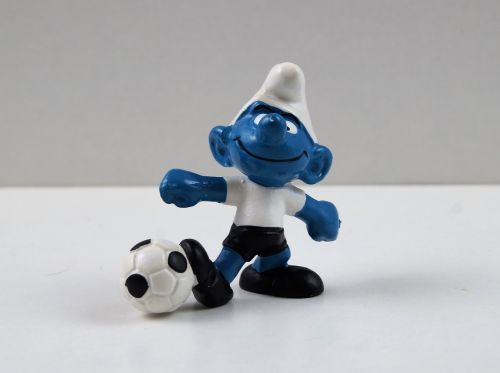 smurf smurfs football smurf