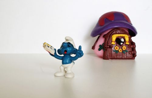 smurf smurfs figure