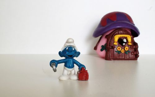 smurf smurfs figure