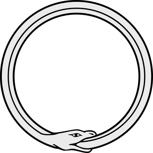 snake celtic circle