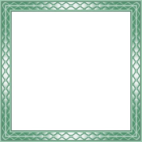 Snakeskin Picture Frame Mint Green