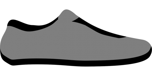 sneaker running shoe grey