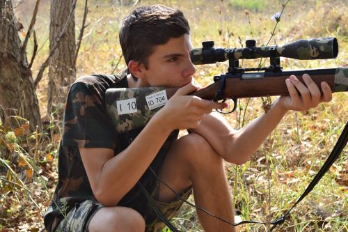 sniper guy rifle