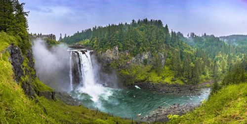 snoqualmie falls waterfalls