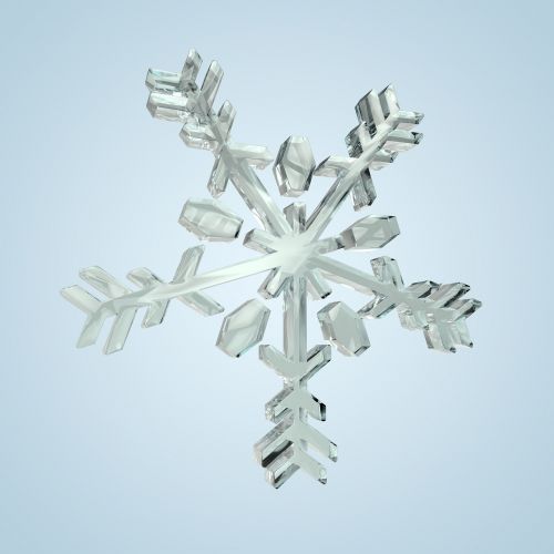 snow snowflake flake