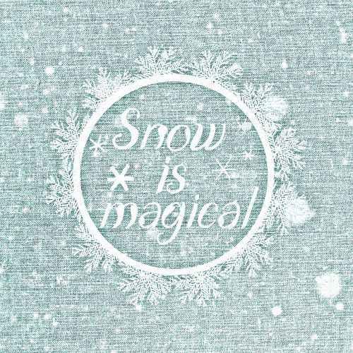 snow magic winter