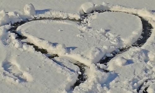snow snow heart heart