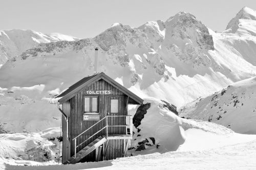 snow alps haute-savoie