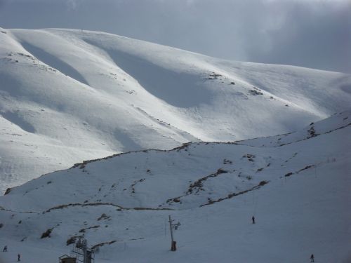snow slope winter