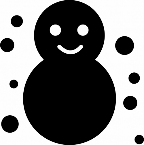 snow snowman winter