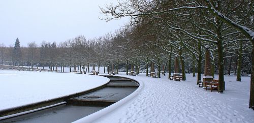 snow city park urban