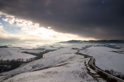 snow winter landscape