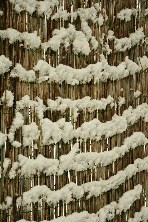 snow snowy structure