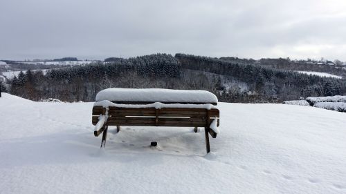 snow white winter landscape