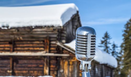 snow hut microphone