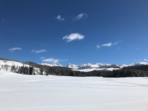 snow colorado winter