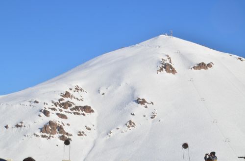 snow mountain nature