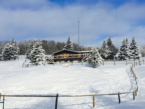 snow winter canada