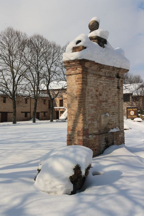 snow winter fontana