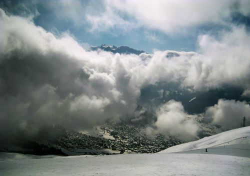 snow alpine winter
