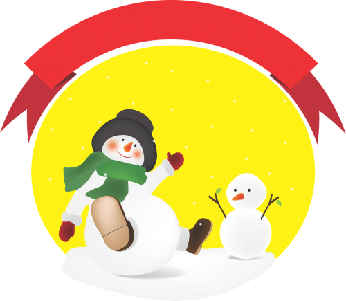 snow winter snowman