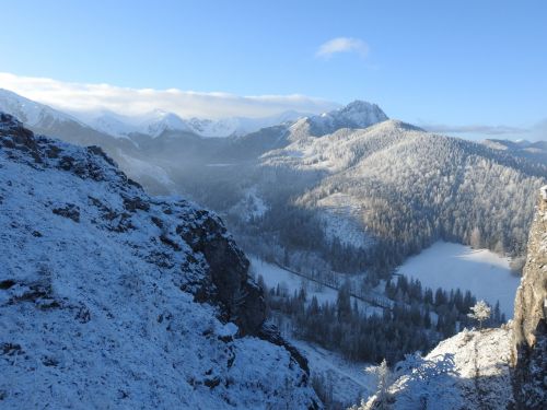 snow mountain nature