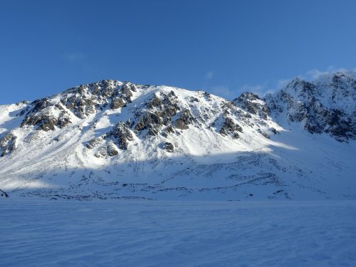 snow mountain winter