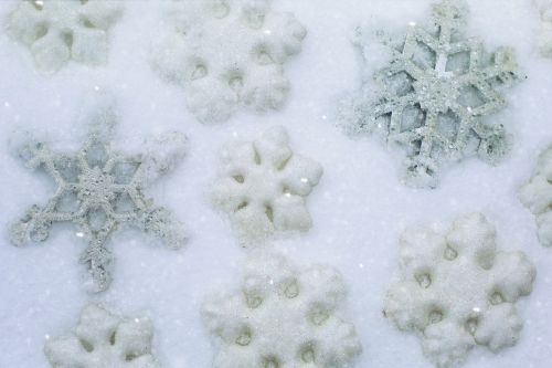 snow snowflake winter