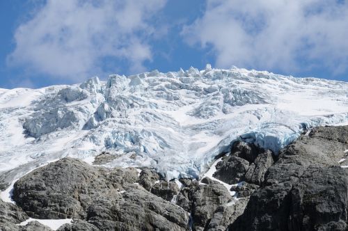 snow mountain nature