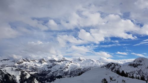snow winter panorama