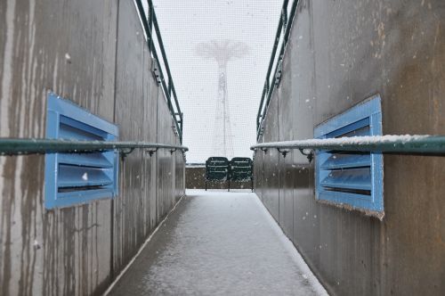 snow stadium ballpark