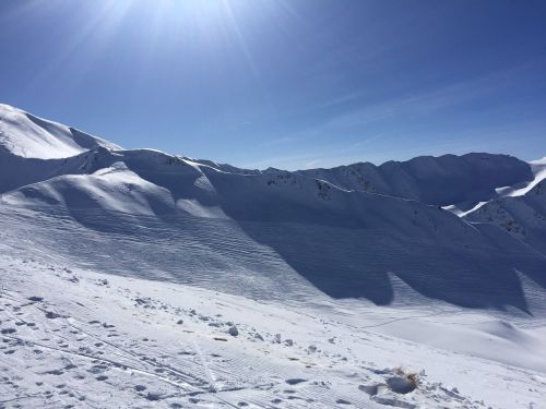 snow mountain winter