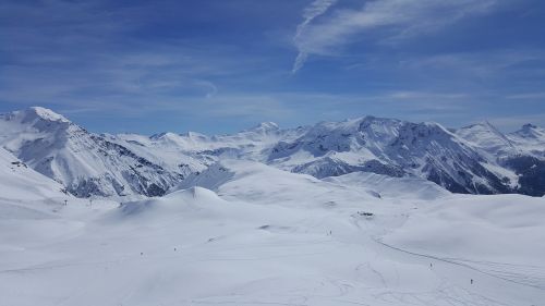 snow winter mountain