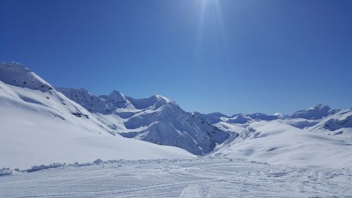 snow winter mountain