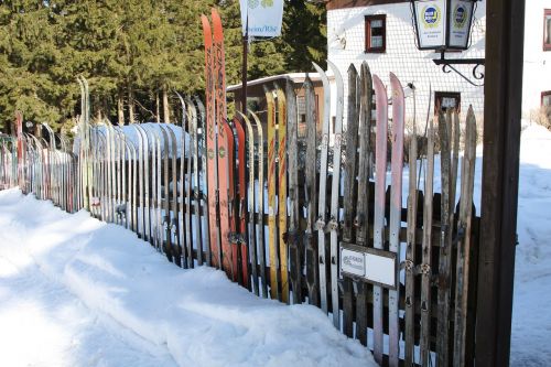 snow ski fence