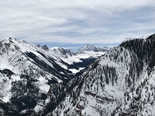 snow mountain winter