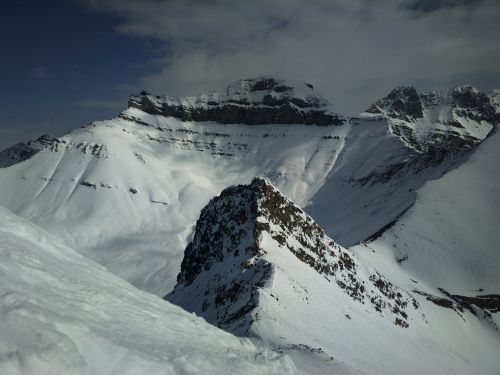 snow mountain winter