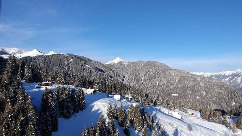 snow  mountain  nature