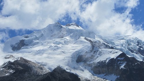 snow  mountain  panorama