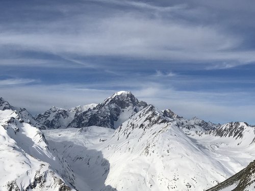 snow  mountain  winter