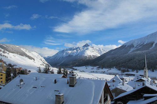 snow  mountain  winter