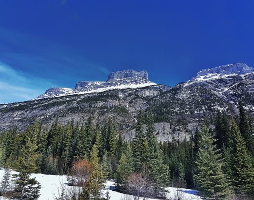 snow  mountain  winter