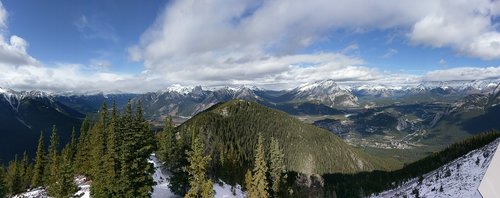 snow  mountain  landscape