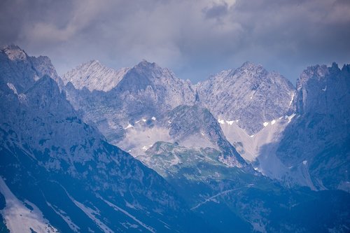 snow  panorama  mountain