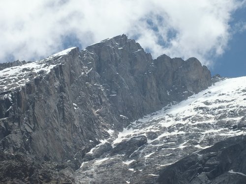 snow  mountain  peak