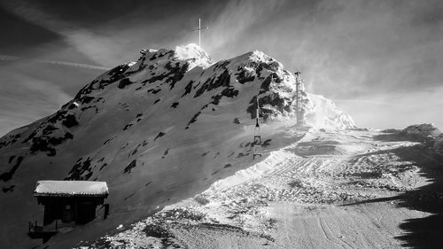 snow  mountain  mountains