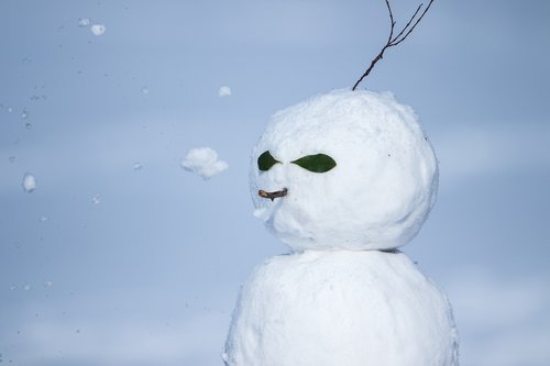 snow  snowman  winter